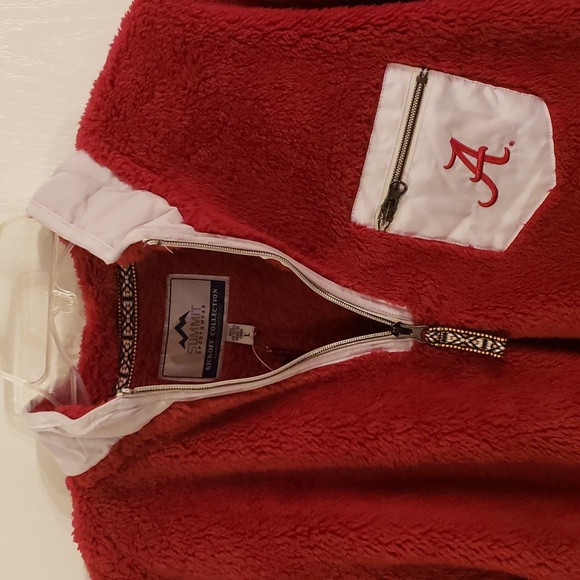 Summit Sportswear Alabama Women's Sherpa Top size Large - Picture 9 of 11